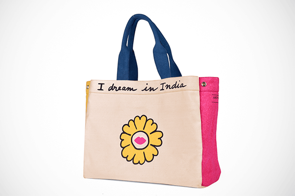 The Floral Burst Mini Tote Bag
