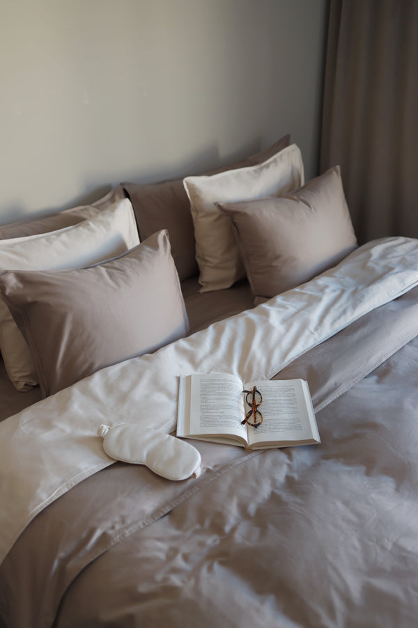 Duvet Cover Double Taupe