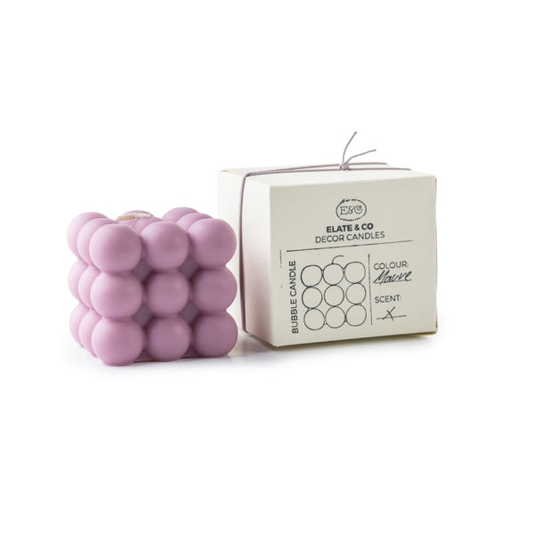 Bubble Candle Violet