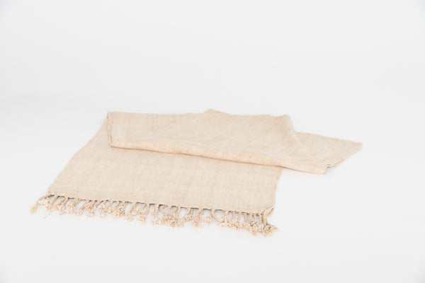 Lotus Root Scarf Beige