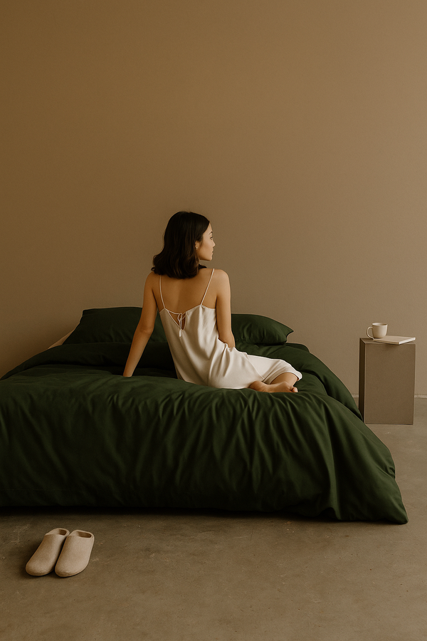 Sheet Forest Green 240x260 cm
