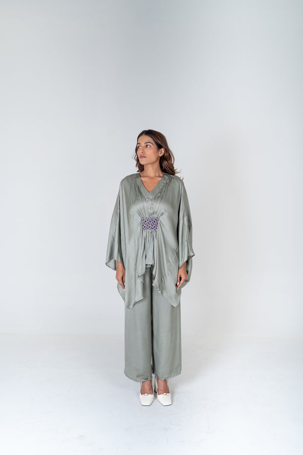 Braided Kaftan Co-ord Set