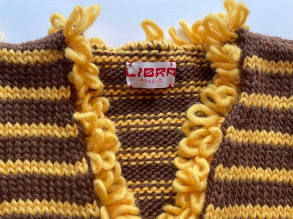 Banana Chunky Woolen Vest