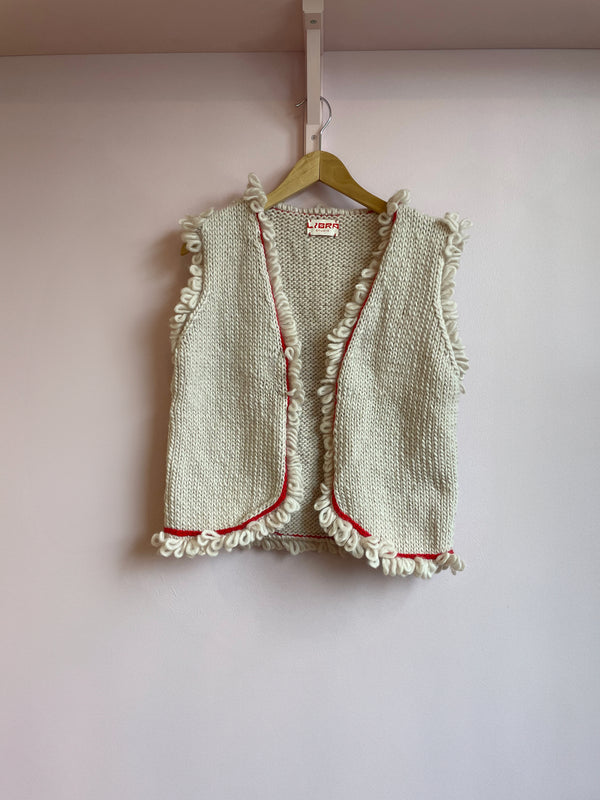 Mashmallow Chunky Woolen Vest