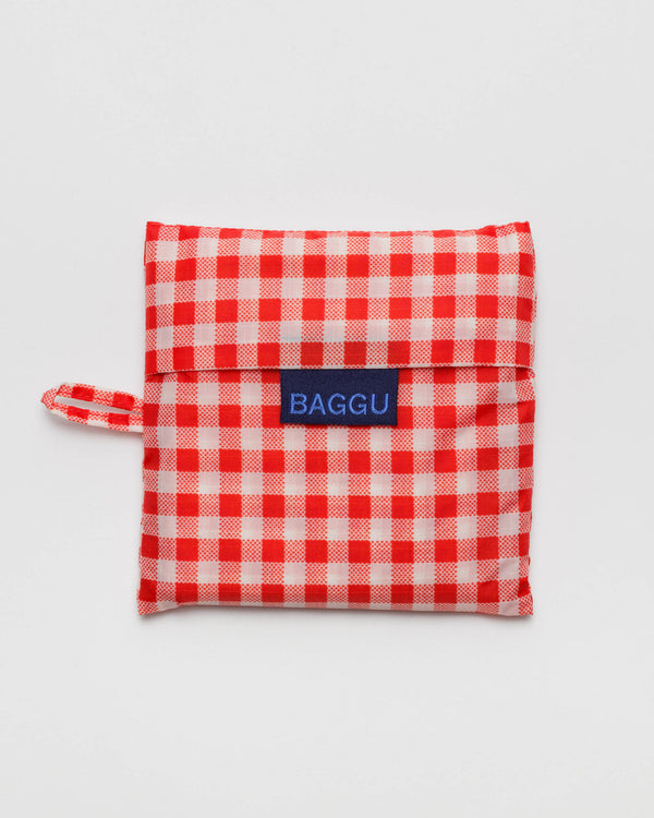Standard Baggu Bag Red Gingham