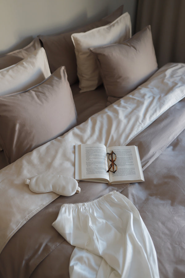Duvet Cover Double Taupe