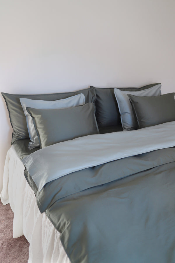 Duvet Cover Single Forest Green