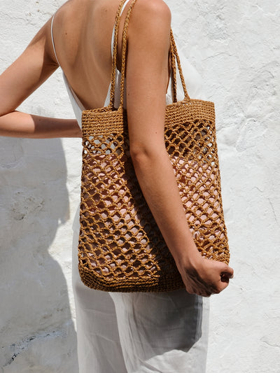 Raffia Natural Net Bag Tote Ready to Order Bestseller The Fairnest Plexida Shop Now! 