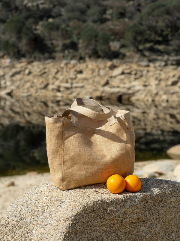 Oranges Rafia Bag