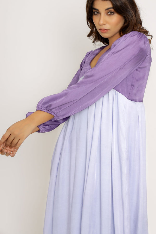 Purple Lilac Maxi Dress