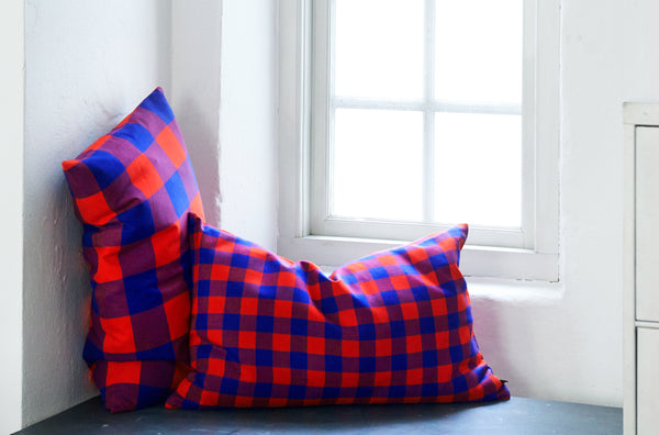Masai Sofa Cushion Checkered