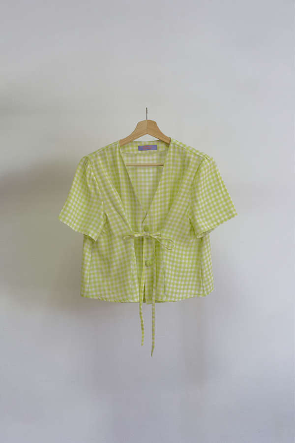 Lime Cotton Shirt