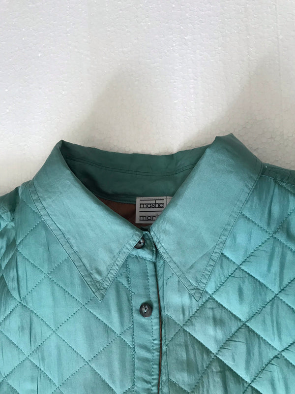 Phoebe Quilted Upcycled Bomber