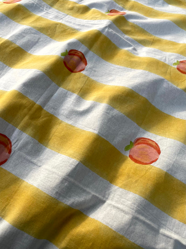 Positano Peach Table Cloth