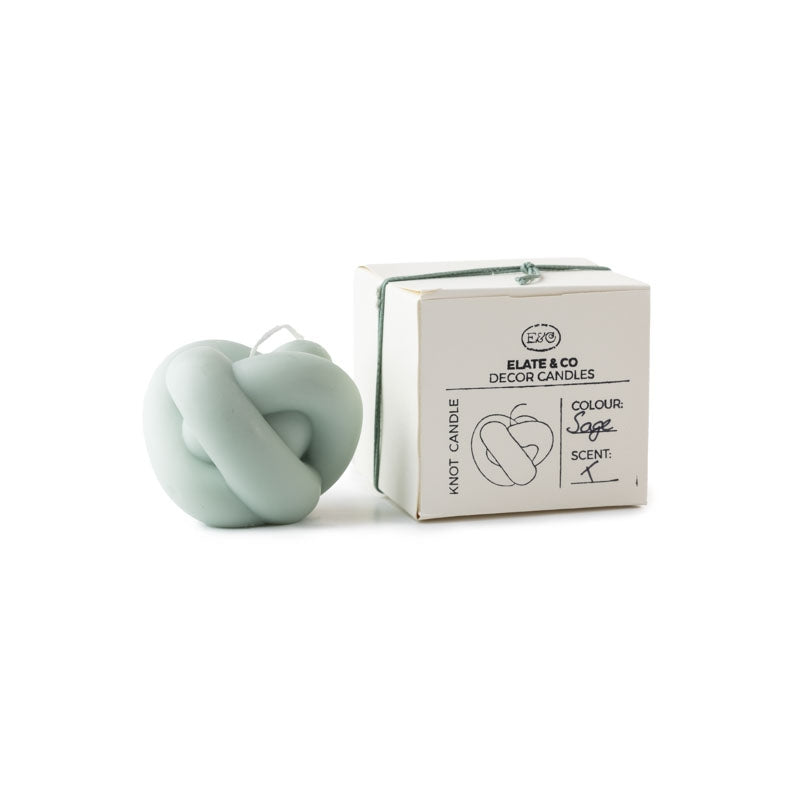 Knot Candle Sage