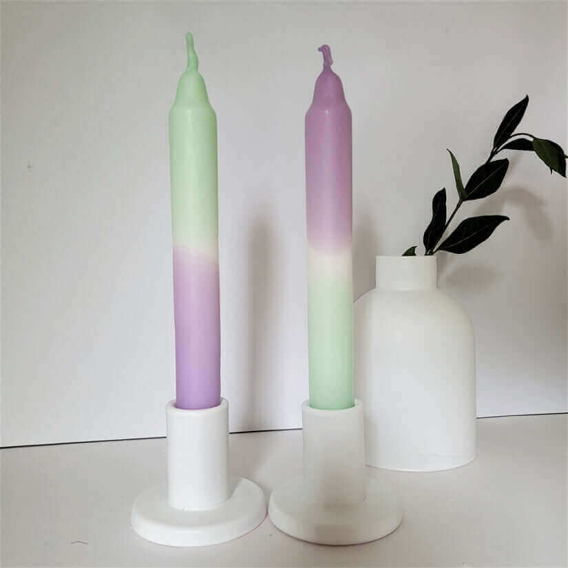 Dip Dye Candles Set of 4