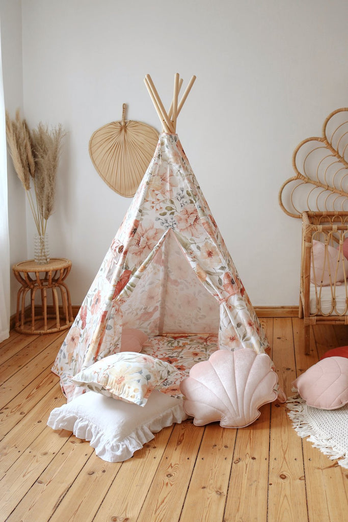 Flower Teepee Tent For Kids