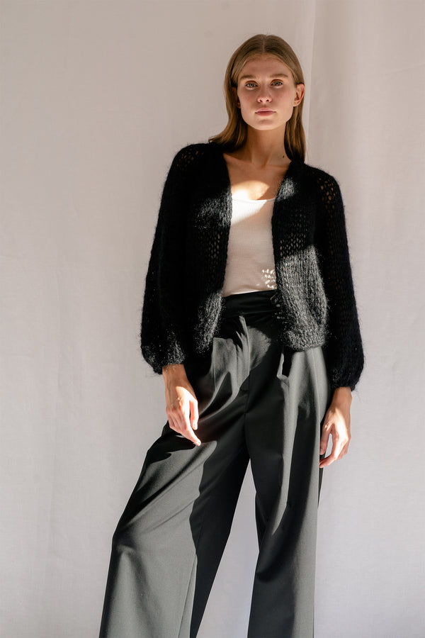 Airy Mohair Bomber