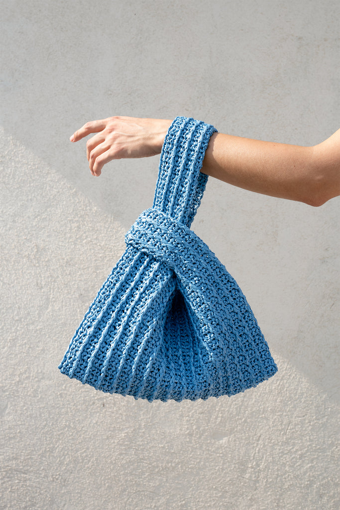 Raffia Knot Bag